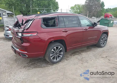 2021 Jeep Grand Cherokee L Overland 4X4 z USA, uszkodzony, nr VIN 1C4RJKDG9M8202558